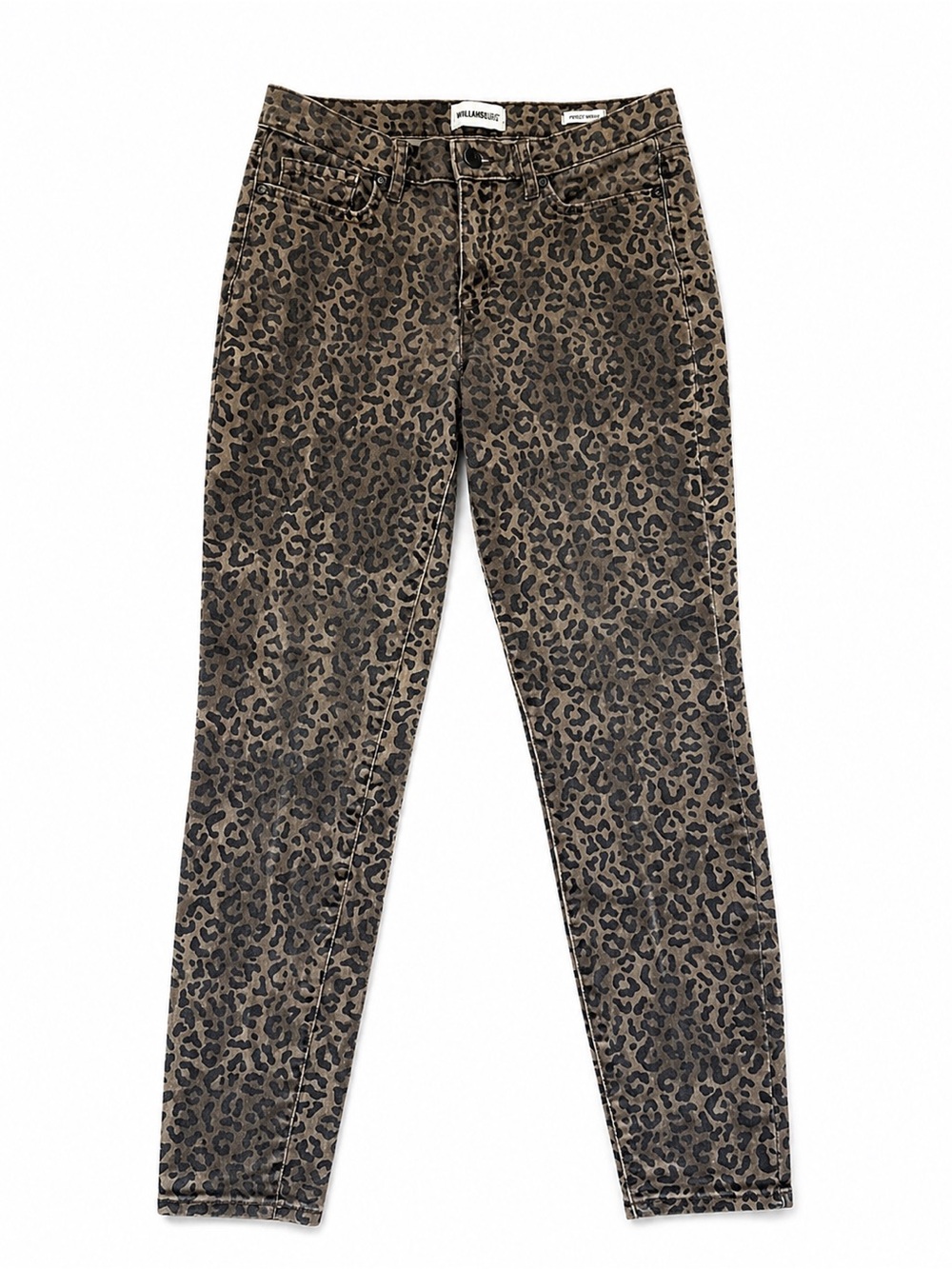 William Rast Leopard Print Skinny Jeans Size 28 Perfect Skinny Animal Print